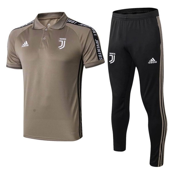 Polo Conjunto Completo Juventus 2019 2020 Marron Negro